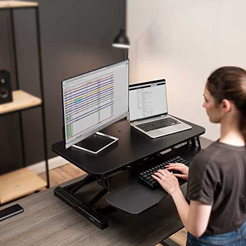 Easy-Lift Ergonomic Desk Riser - 31.5